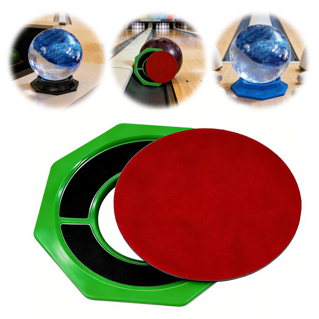 Bowling Ball Holder Reusable Universal Sanding Pad Holder Surface Maintenance Fixing Tool Compatible with All Bowling Balls