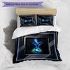 Tottenham Hotspur Pattern Printed 3PCS Bedding Set Soft Skin-Friendly Washable Duvet Cover & Pillowcases Set All Season Bedroom