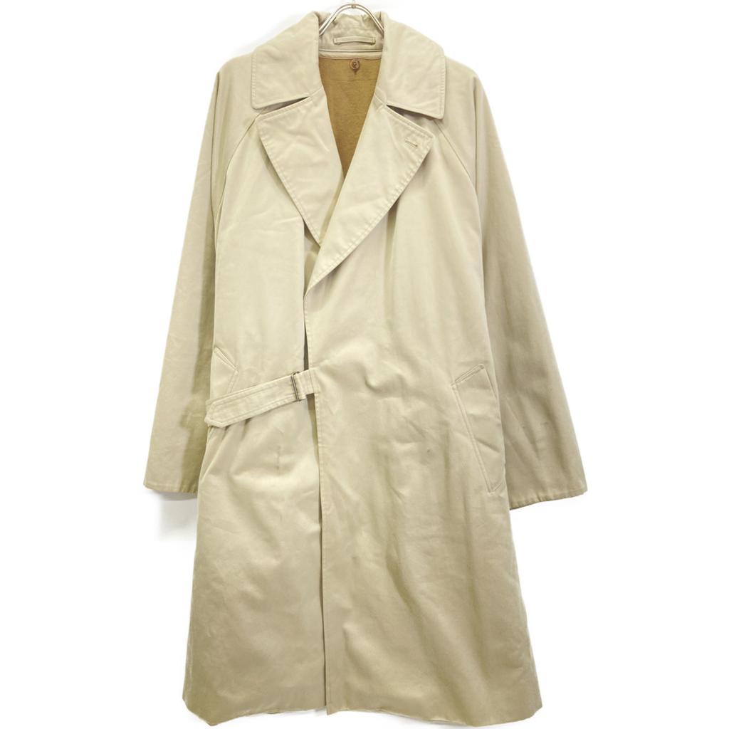 COMOLI S03-04022 Cashmere Lined Tielock Coat coat 2 beigeUsed