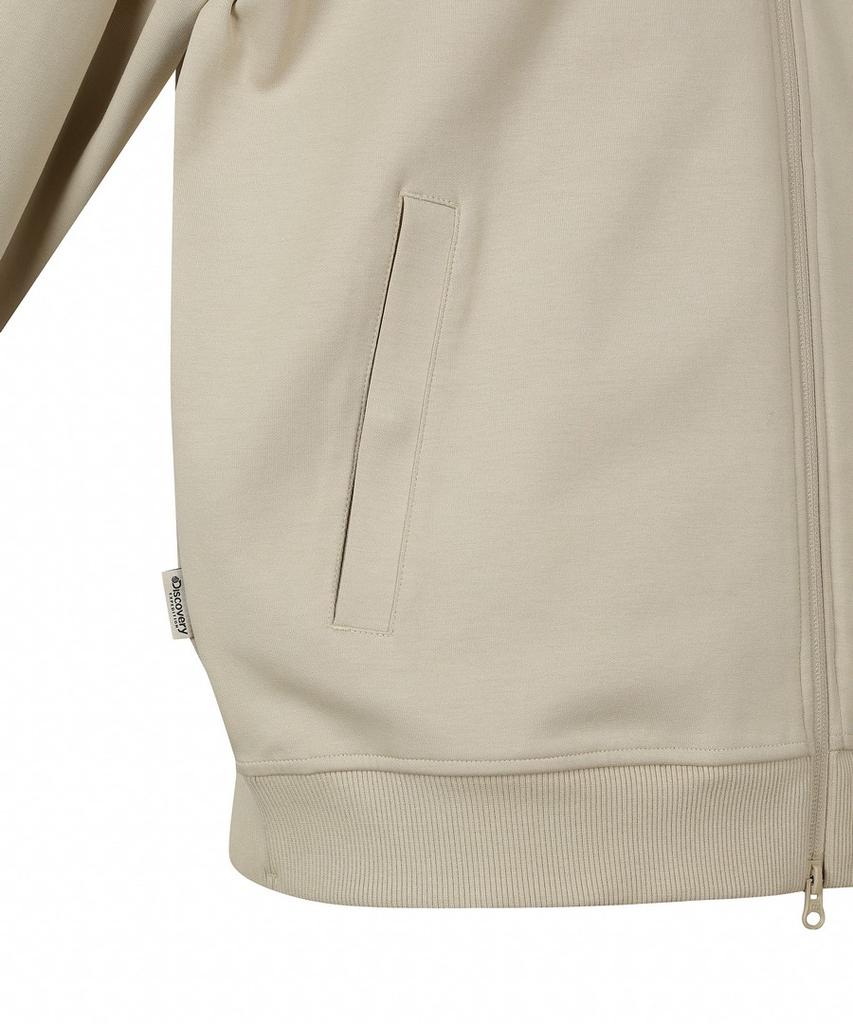 Discovery Expedition Men'S Tech Knit Training Hooded Jacket (Beige2)