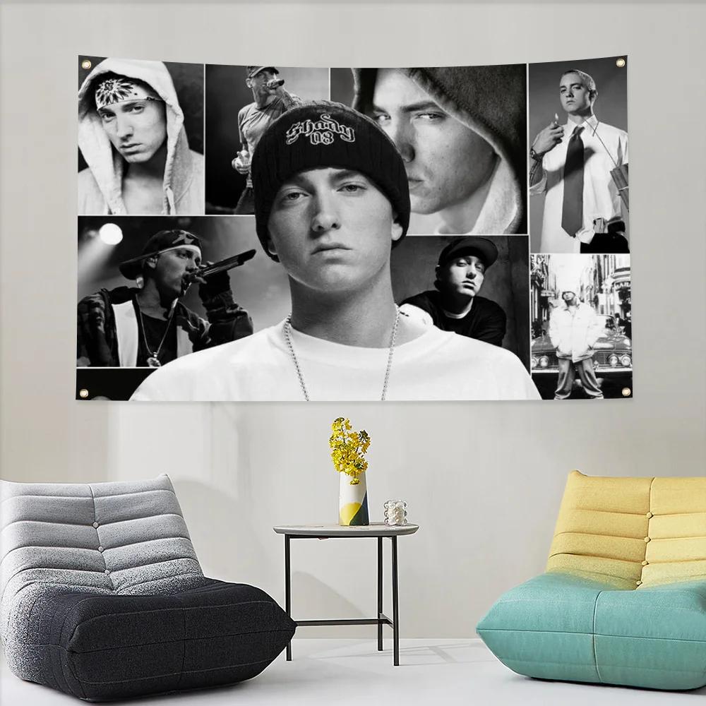 Handsome male celebrity Tapestry Iconic Hip Hop Artist Design Perfect for Music Lovers Bedroom Decor Wall Hanging Artwork