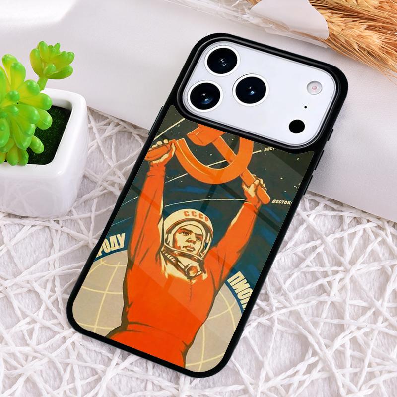 

Soviet Union USSR Flag Shockproof Phone Case for iPhone 17 Air 16e 15 11 12 14 13 Pro Max Cover Coque iPhone 15 Pro Max