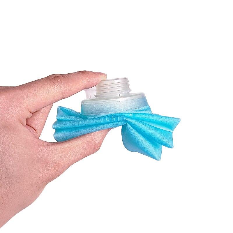 Water Bottle TPU Folding Soft Water Bottle Outdoor Sports Water Bottle Foldable 250/500ML Water Bag Running Camping Hiking