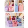 Large Capacity Stationery Storage Basket Morandi Color Desktop Organizer  Desktop Use