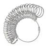 Ring Sizer Measuring Tool Set Easy Jewelry Sizing Solution US UK Size Adjustable Finger Circumference Measurement Tool