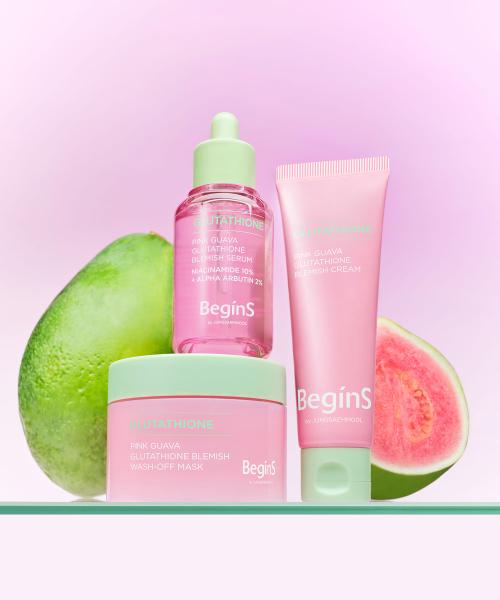Begins by Jung Saem Mool Pink Guava Glutathione Blemish Serum 30ml