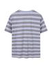 Enbiei Multi-Stripe Short Sleeve T-Shirt Blue