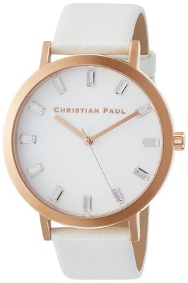 Armbanduhr LUXE COLLECTION Weiß [Christian Paul] SW-03
