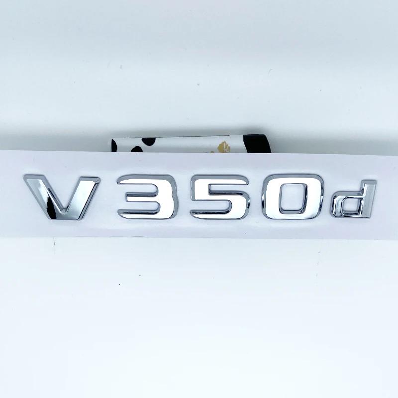 3D Buchstaben V260L V220d V250d V300d Emblem für Mercedes Benz V W447 Auto Kotflügel Plakette Kofferraum Namensschild Logo Aufkleber GT1