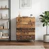 Drawer Cabinet Made of Reclaimed Wood 66 x 34.5 x 90 cm Engineered Wood