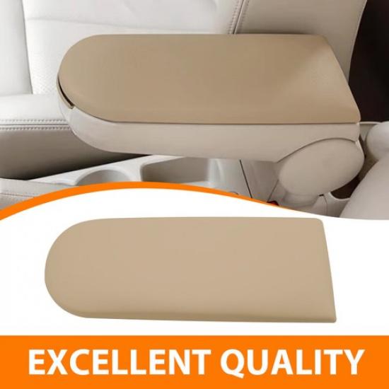 Center Console Armrest Lid Cover Fits VW Jetta Beetle 1999-2009 Beige Front NEW