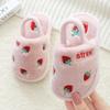 Kids' Warm Winter Cartoon Slippers - Non-Slip Indoor Cotton Footwear for Boys & Girls