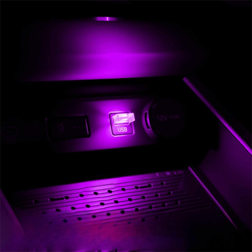 4 PCS Plug-in USB Interface LED Night Light Portable Atmosphere Lamp Gaming Room