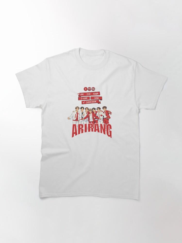 ARIRANG Welttournee 2026 Klassisches T-Shirt 2026 Sommer Herren Damen Luxusmode Streetwear Y2K Reine Baumwolle Übergroßes T-Shirt