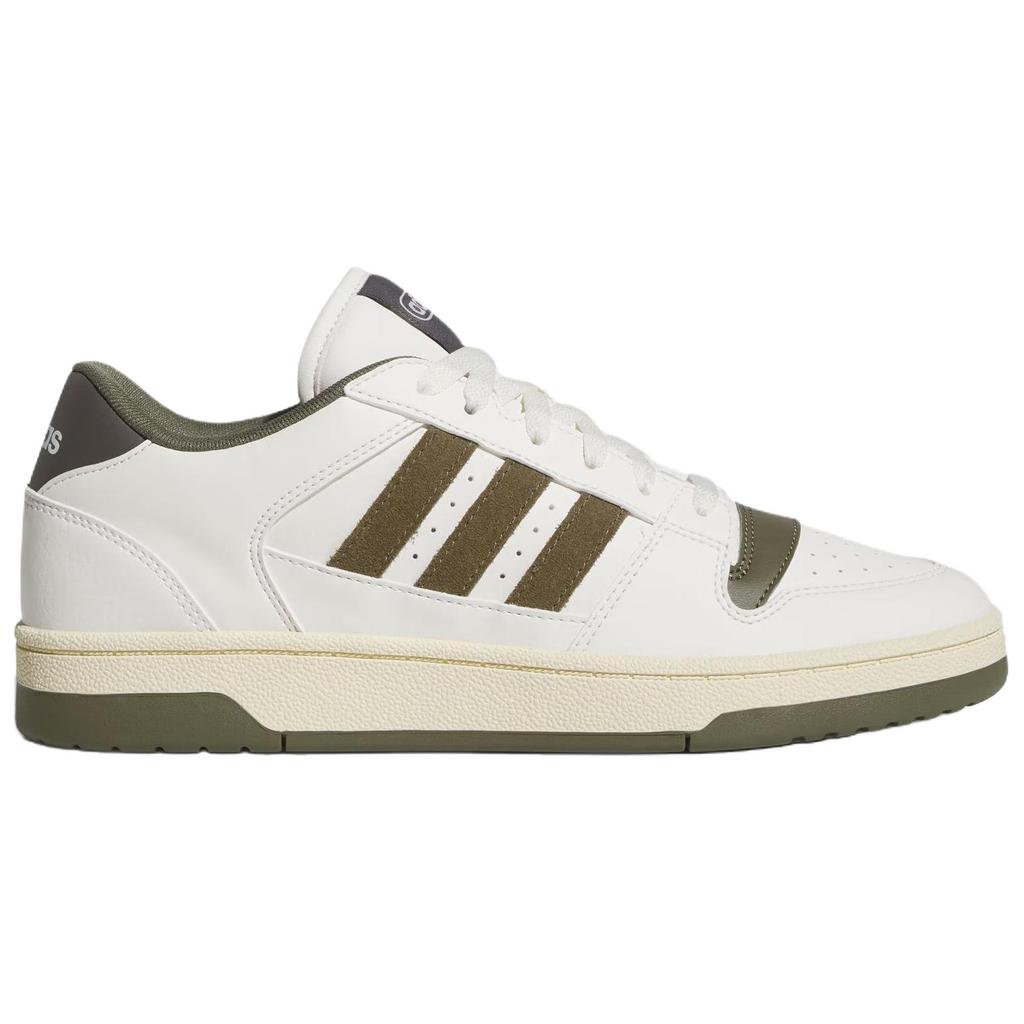 Adidas BREAK START Abrasion Resistant Low Top Skateboard Shoes Unisex White Sneakers JS3380