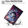 For Lenovo Idea Tab Pro/Tab P12 Pro Gen 2 Leather Case Pattern Print Card Slots Stand Auto Sleep Wake Tablet Cover