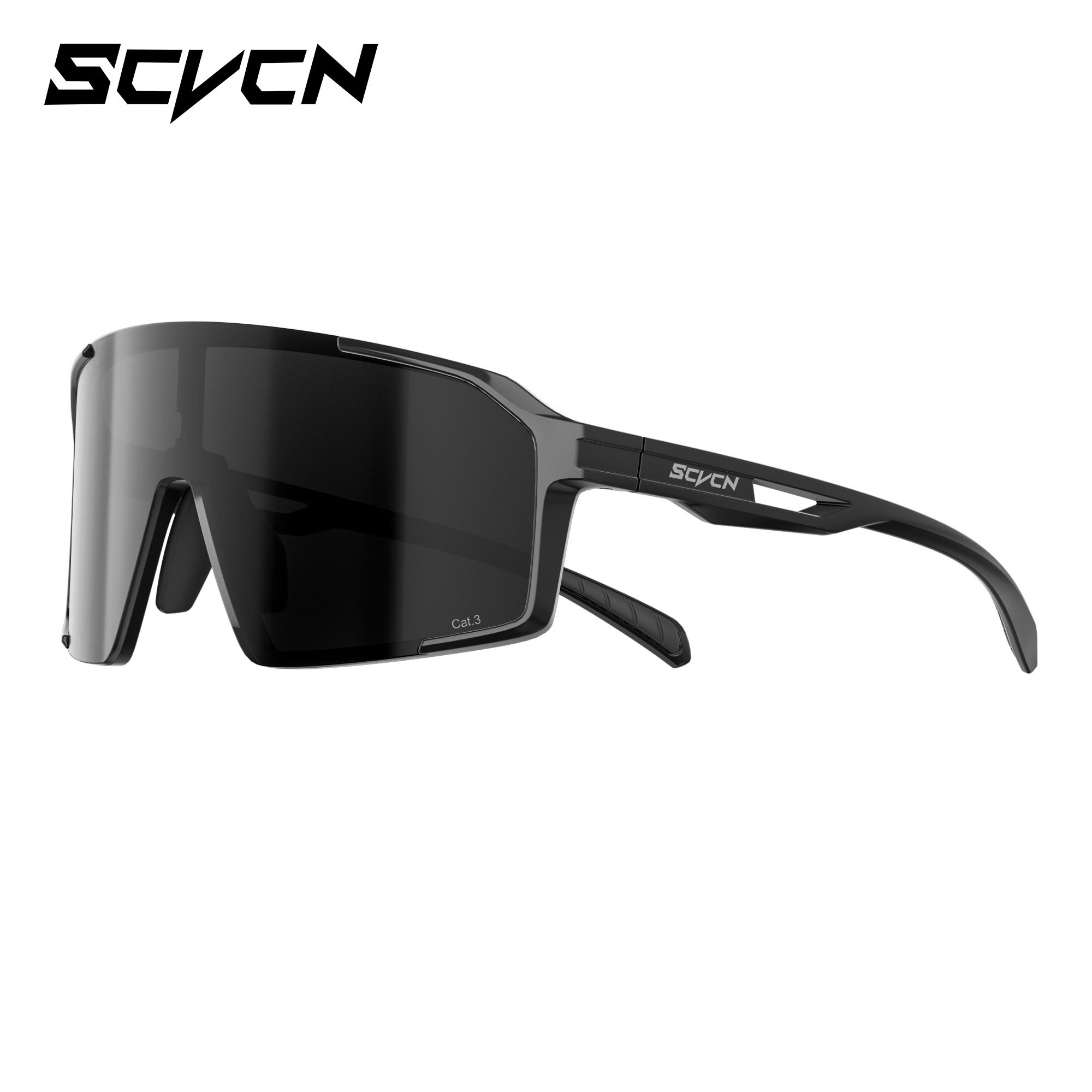 

SCVCN Fashion Sunglasses for Men Cycling Glasses UV400n Women Driving Glasses MTB Road Bike Sport Eyewear Running