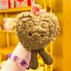 Creative and Cute Brioche Bread and Cheese Plush Keychain Bag Pendant Afternoon Tea Key Chain for Friends