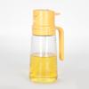 Portable Glass Oil Spray Can Household Kitchen Atomization Dual-purpose Oil Can Open Side Without Hanging Oil Tank