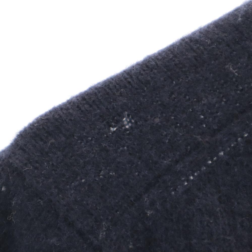 Marni Made In Italy Long Sleeve Knit Cardigan 38 Navy Women Used