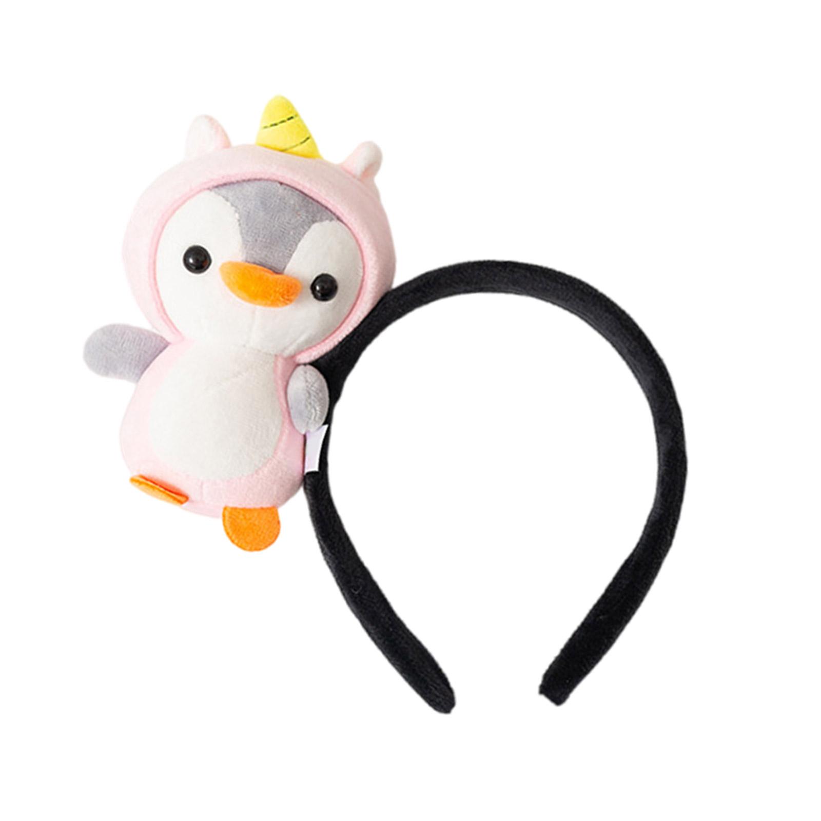 

Stylish Penguins Headpiece Proms Birthday Hairbands Fun Headwear Halloween Doll Festive Hair Headwear