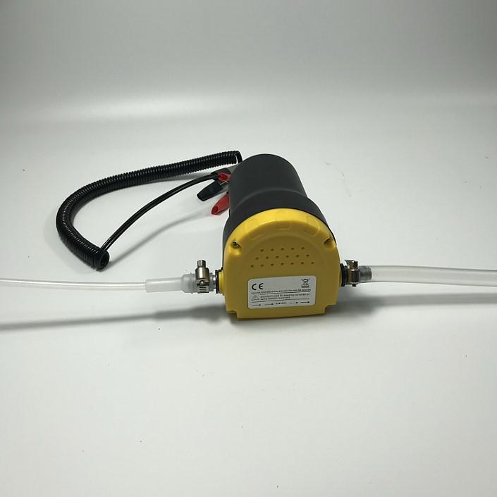 Compact 12V Electric Diesel Self-Priming Oil Transfer Pump Set with Plastic Gear Vane.