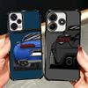 JDM Sports Cars Minimalist Design Plating Phone Case For Xiaomi Redmi Note 14 15 Pro Plus 13 12 11 11S 11T 10 9S 9 5G Anti-Fall