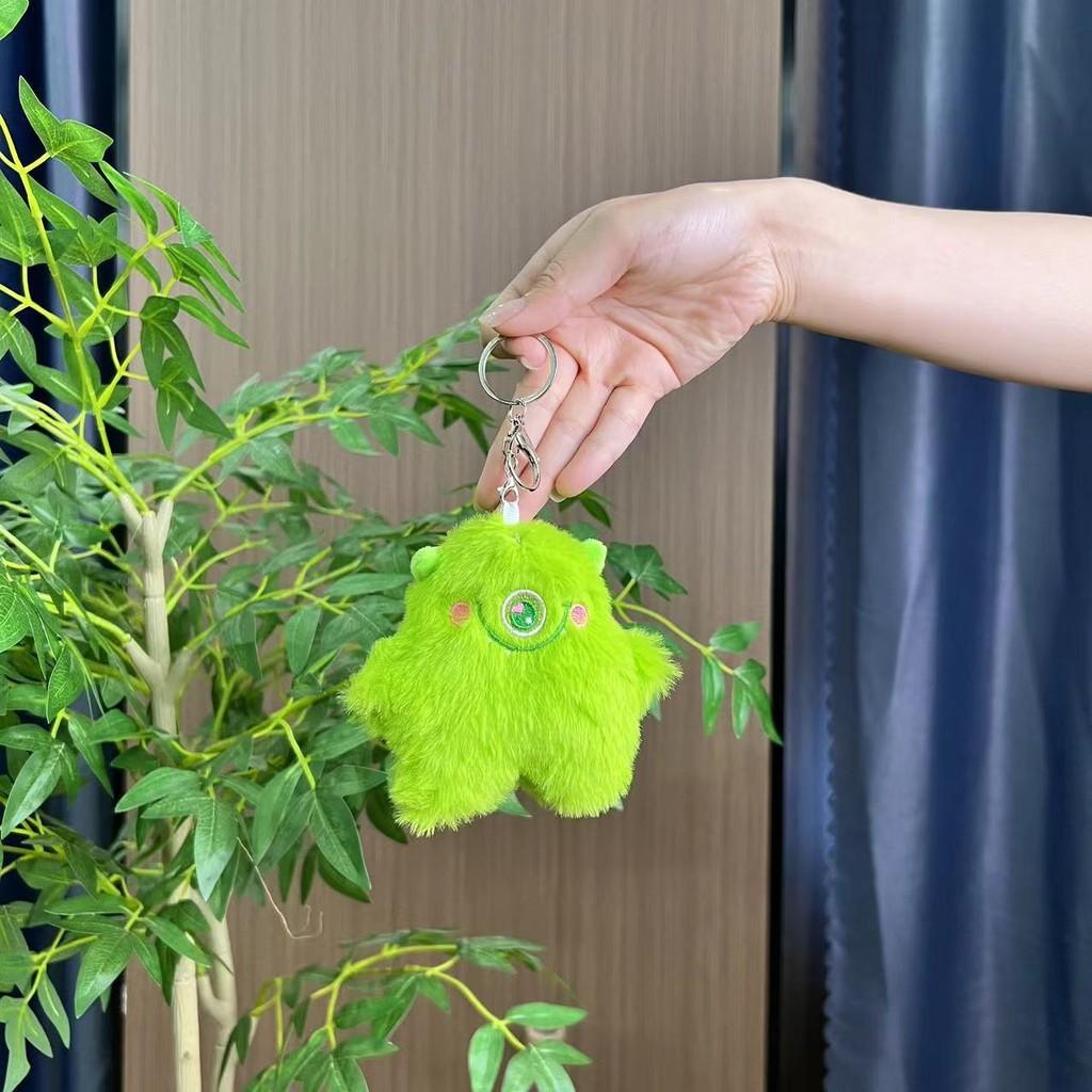 Cartoon Charming Monster Plush Figure Ideal For Girls Keychain And Decoration Bag