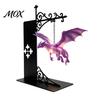 Drachen Buchstützen für Regale Fliegendes Bücherregal Licht, Dekorative Buchstütze Licht & Schreibtisch, Kreative Schreibtischaccessoires Skulptur Buchhalter, Schwer
