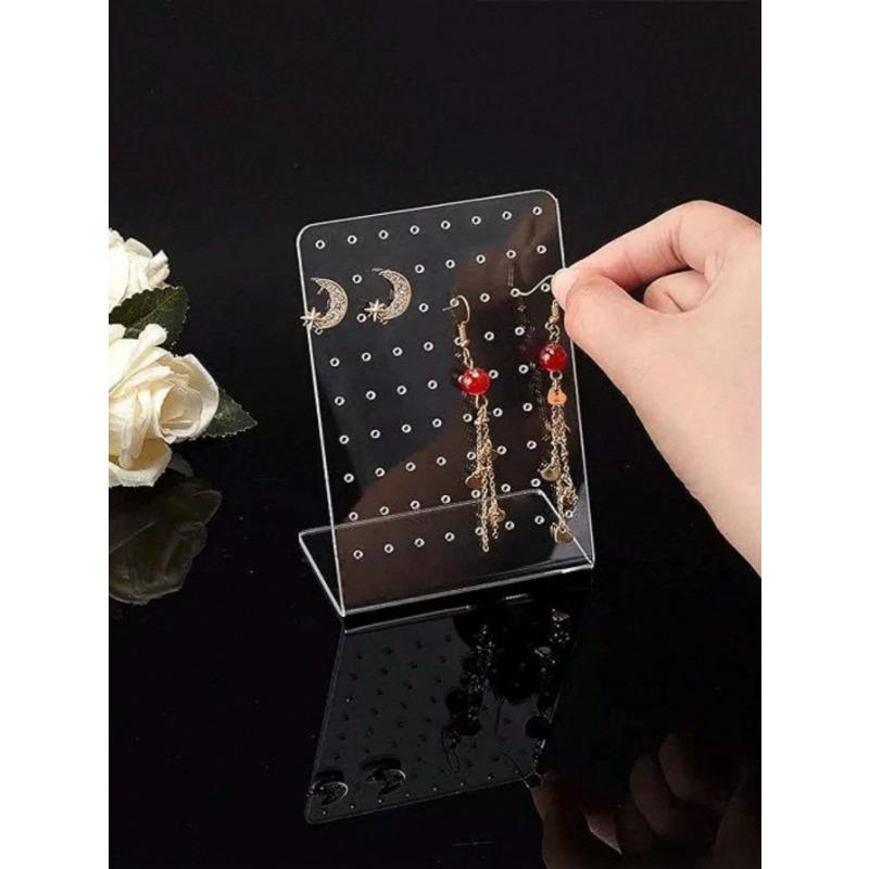 

Органайзер для украшений Подставка для серег-пусетов Держатель для серег и подвесок Стойка для ожерелий Снова в школу чистый