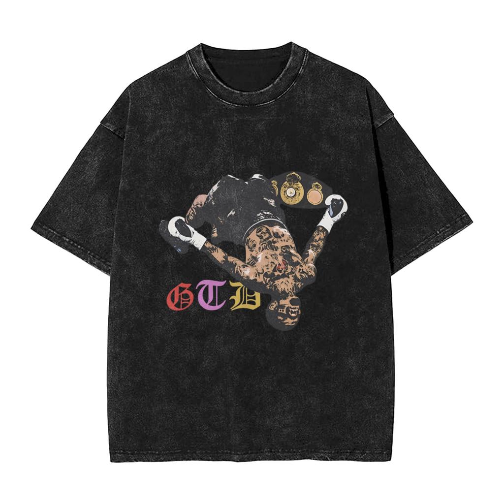 Gervontas Davised TShirt Summer Street Style T Shirts Casual Fashion Tee Shirt For Mens ShortSleeved Design Top Tees