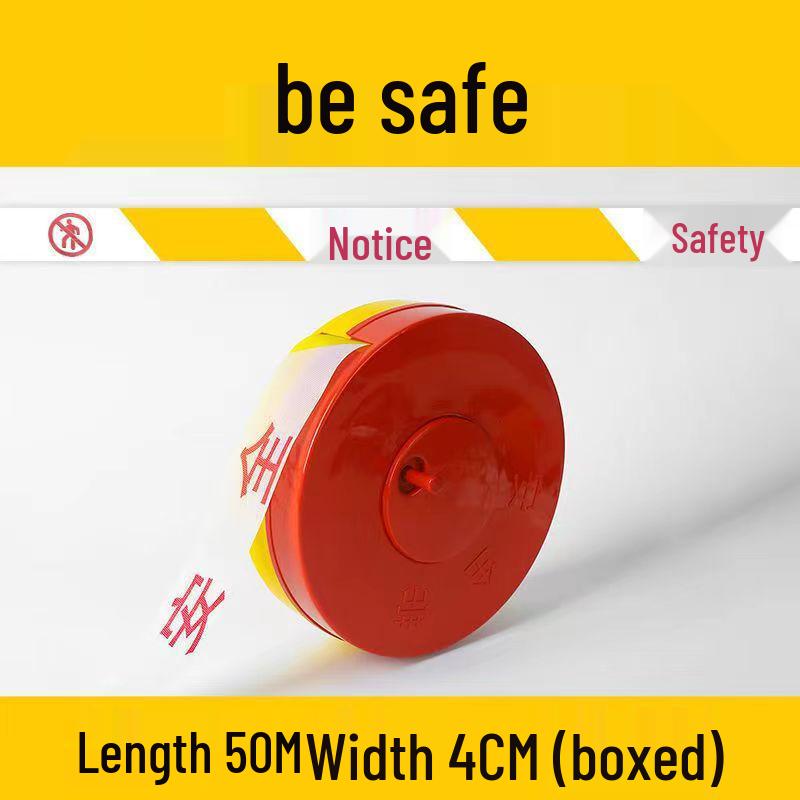 Reflective Safety Line Tape & Retractable Rope