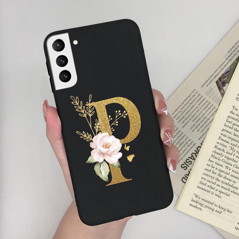 For Samsung S21 FE S21 Ultra Plus Case Slim Soft Cute Letters Cover For Samsung Galaxy S21 Plus 5G S21+ S 21 Ultra Phone Cases