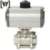 Baipu W Three-Piece Pneumatic Ball Valve