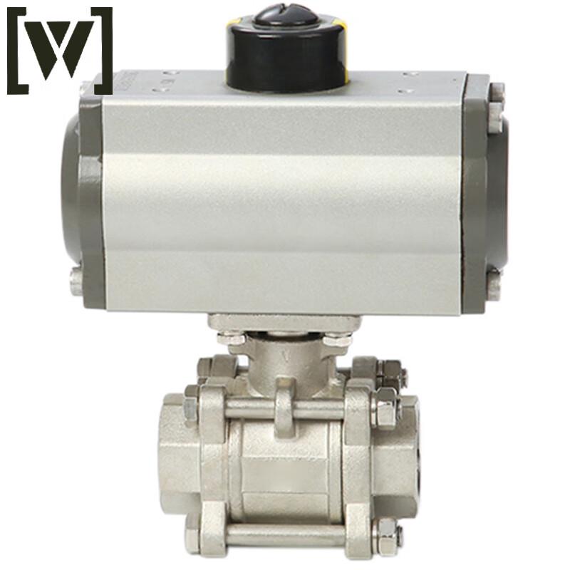 Baipu W Three-Piece Pneumatic Ball Valve