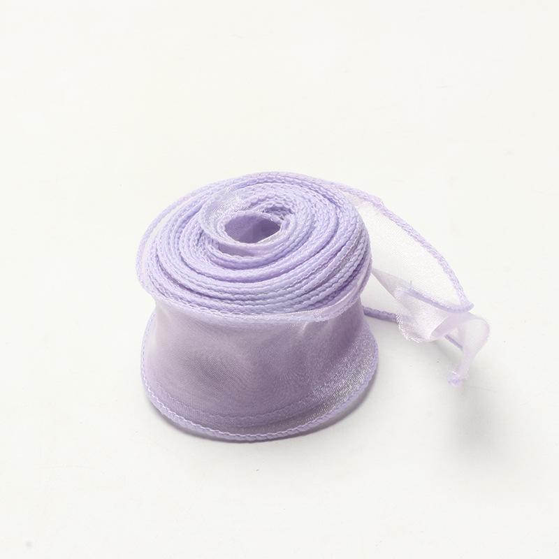 Coreless Iridescent Fishtail Satin Ribbon for Bouquet Packaging