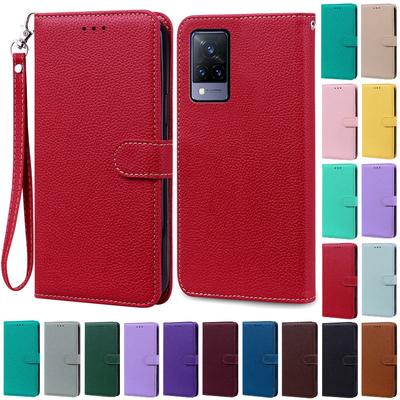 For Vivo V21 Case Vivo V21 5G Wallet Flip Leather Case For Vivo V2050 V2066 V2108 Vivo V 21 Back Cover For Vivo V21 5G Housing