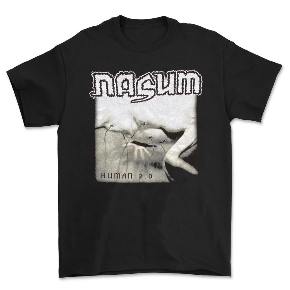 Nasum Band Human 2.0 Album rock Unisex T-Shirt All Size LL1779 Unisex T-Shirt L