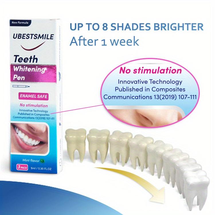 Teeth Whitening Gel Serum Pen Teeth Stain Remover Pen Tooth Cleaning Care For Plaque Stains Remove Effective Painless Cleaning Oral Care