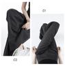 Women's Retro Grey Wide-Leg Suit Pants - Spring Casual, Versatile & Comfortable
