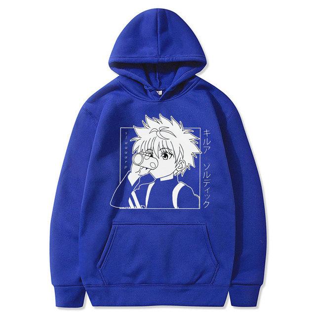Neuer Hoodie Cartoon Animation Pullover Herren Locker Lässig Sportlicher Hoodie