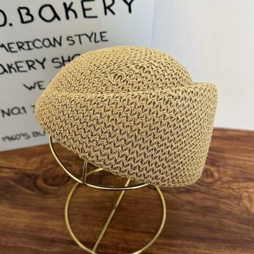 Weave Straw Pillbox Hat Fedoras Fedora Hat Women Medicine Box Hat  Beach Visor