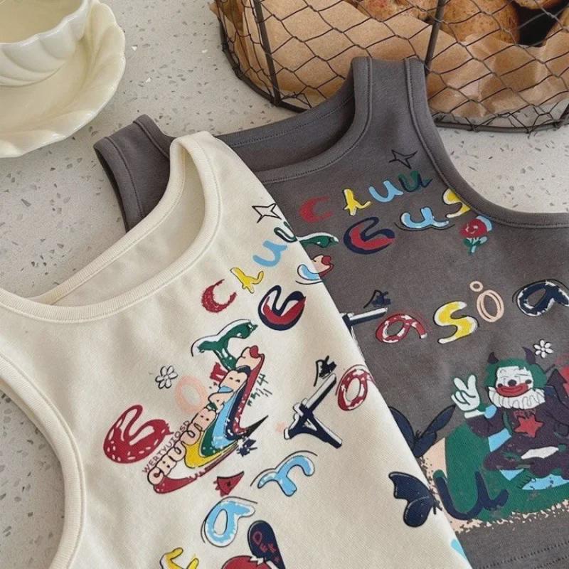 Graffiti-Westentops für Kinder – stylische, leichte und vielseitige Sommer-Sling