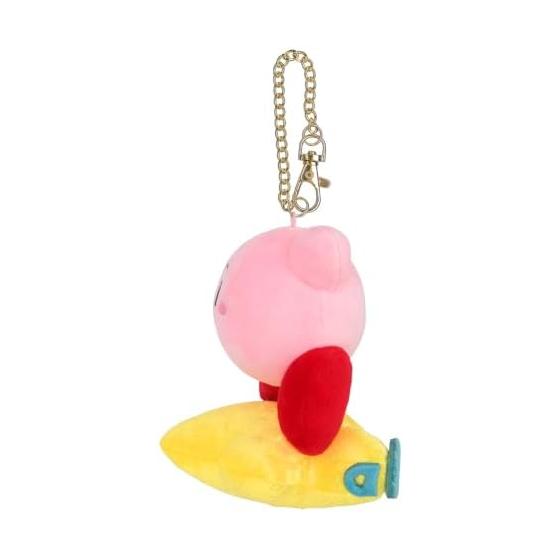 Sanei Boeki Kirby's Air Rider Mascot Kirby & Warp Star (Mascot) W11.5 X D11.5 X H13cm Stuffed Toy