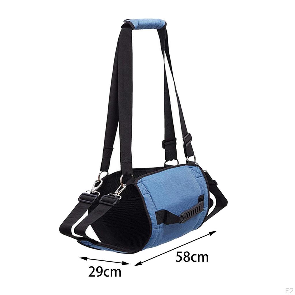 Dog Lift Harness Cat Lifting Aid Adjustable Sling Auxiliary Belt Legs Support for Elderly