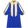 Boys Girls Choir Robe for Church Baptism Costume Zipper Graduation Gown for School