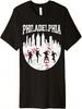 Vintage Philadelphia Skyline Philly Cityscape Baseball Fans Premium T-Shirt