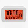 Elegant LCD Alarm Clock with Bright Backlights Multiple Alarms Calendar and Temperature Display for Bedsides Table