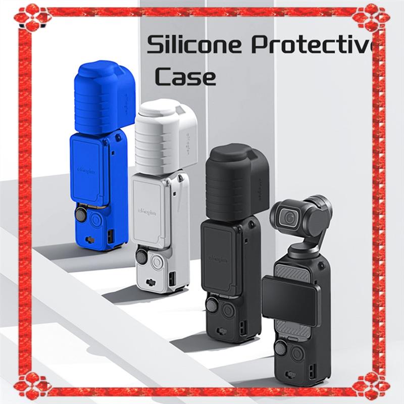 24-Hour Delivery Amagisn Silicone Cover For DJI Osmo Pocket 3 Anti-Scratch Gimbal Camera Handle Soft Lens Protective Case