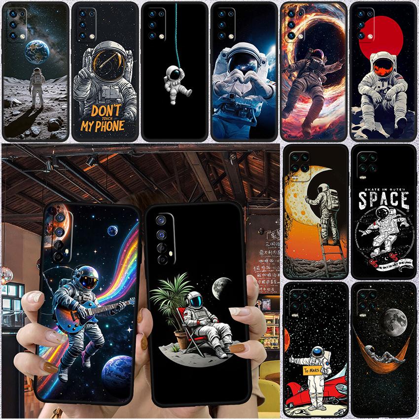Astronaut Space Moon Phone Case for Huawei Mate 20 P Smart+ P20 P30 Lite Pro Y5p Y6p Y6s Y7a Y8p Y8S Y9 Prime Y9S